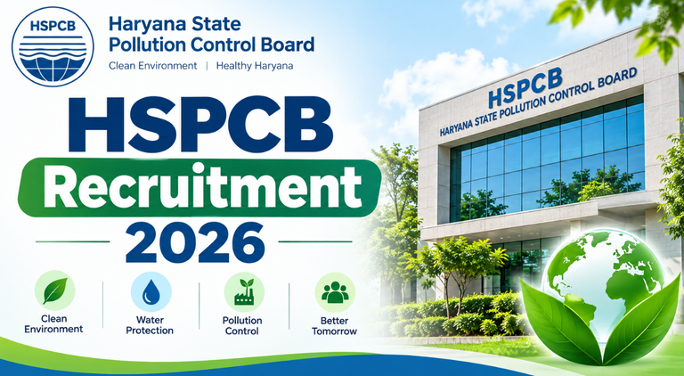 HSPCB Recruitment 2026: Complete Details of Haryana State Pollution Control Board Recruitment